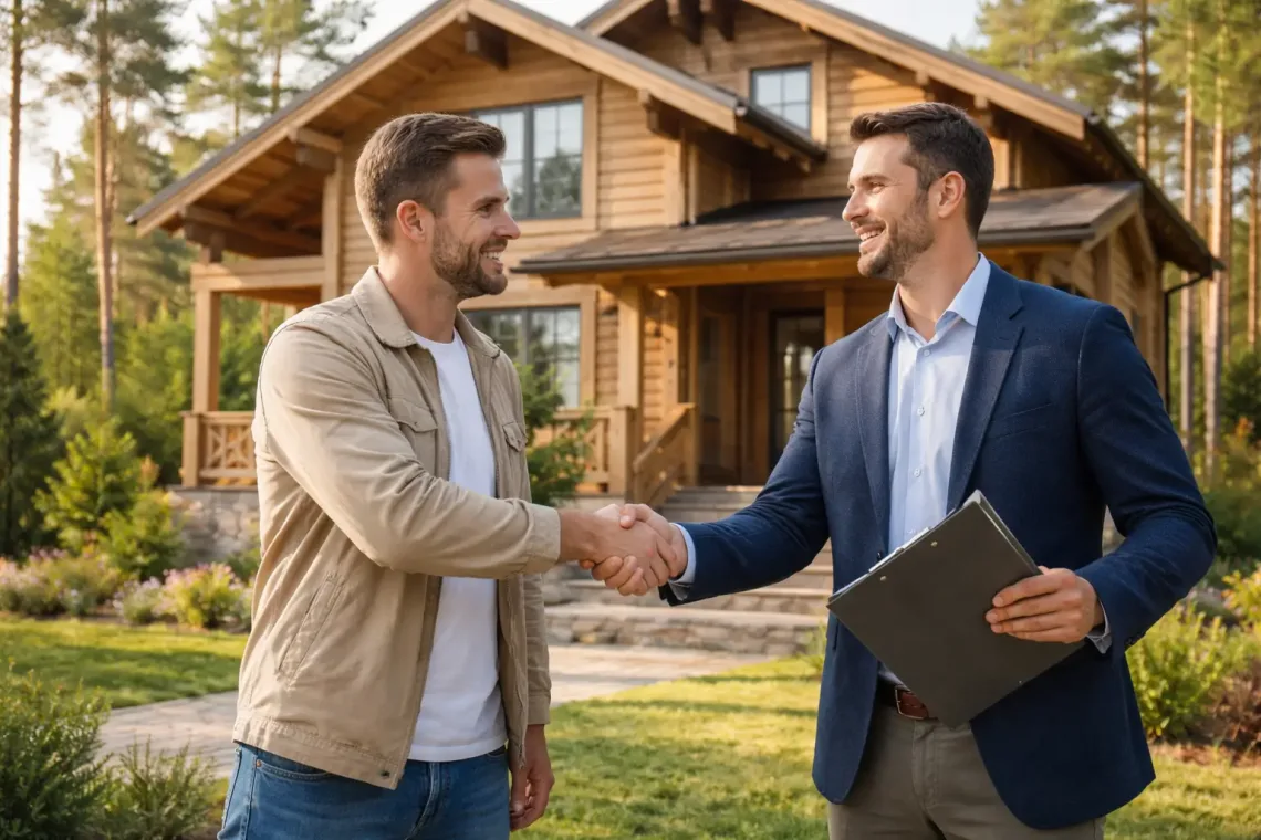 Согласование управления загородным деревянным домом